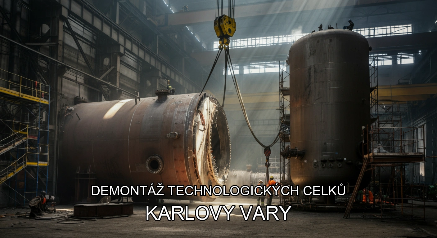 Demontaz technologickych celku Karlovy Vary